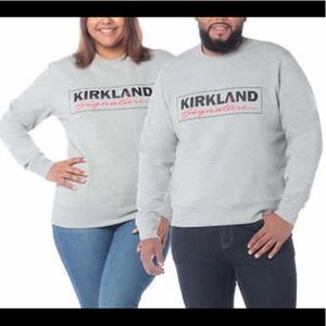 NWT Kirkland Signature Grey Sweatshirt